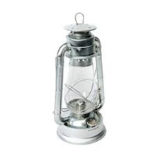 Stormlampa, 38 cm, Grå